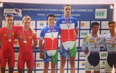 Valentin Selier et Quentin Coolsaet, vice Champion de France junior de l’américaine