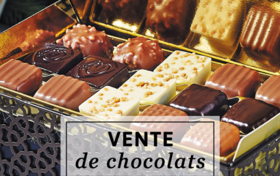 C’est parti pour notre VENTE DE CHOCOLATS !